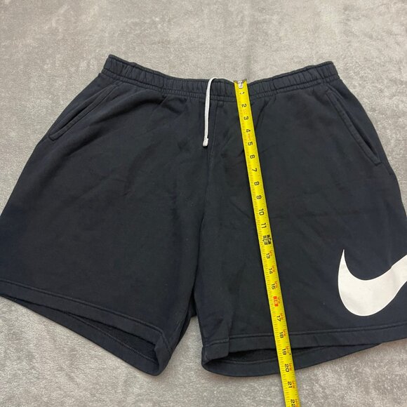 Nike Sportswear Club Men's Graphic Cotton Sweat Shorts - Black XXL - Picture 2 of 9